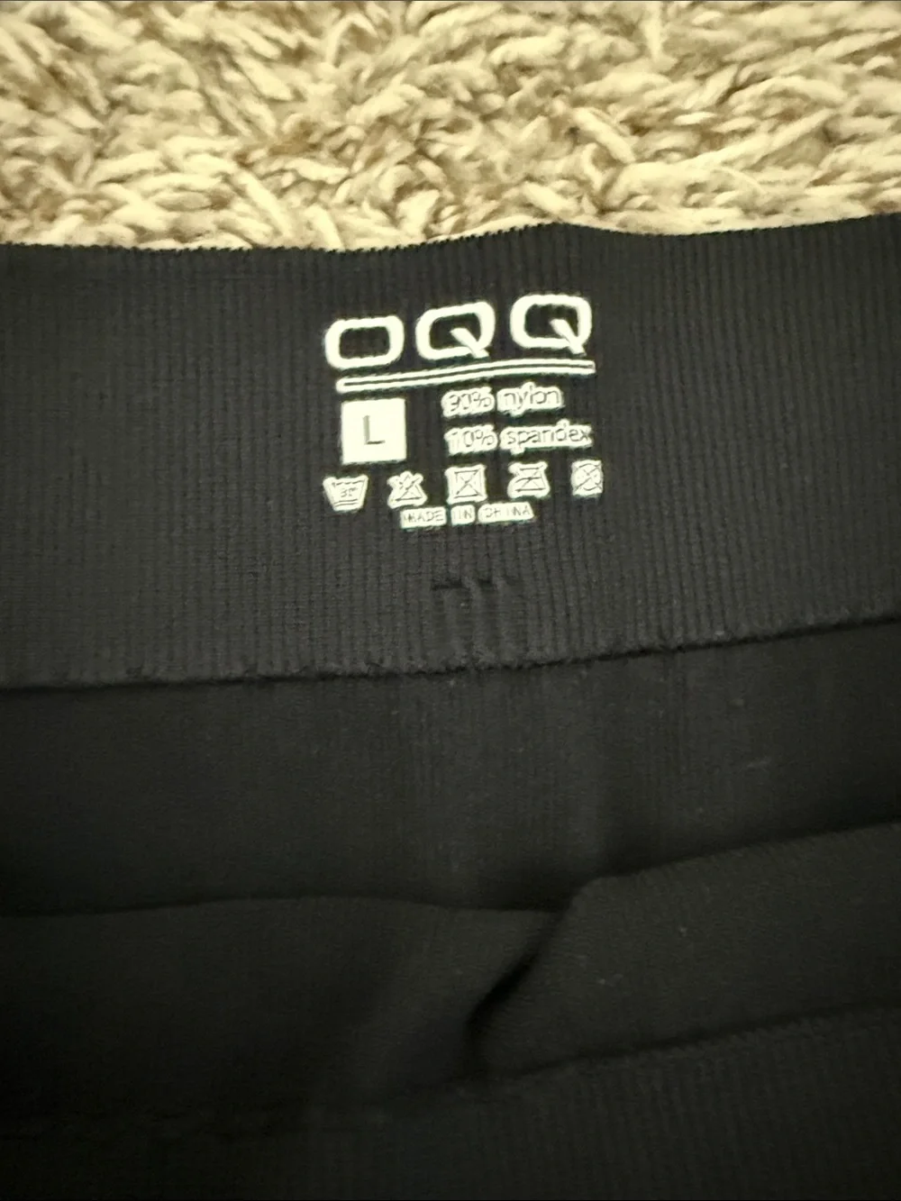 Women's Black Bike Shorts with White Side Stripe